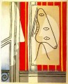 Figure et profil 1928 Cubisme